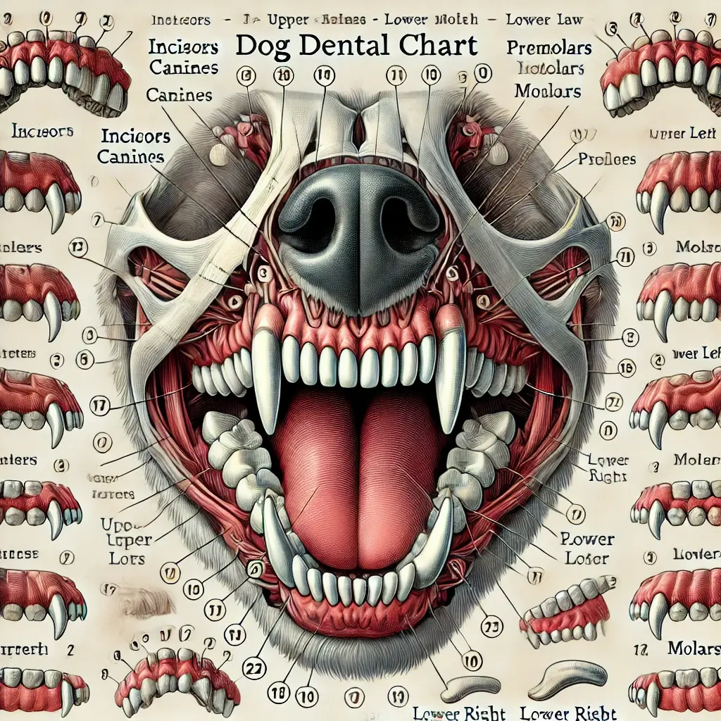 Dog Dental Chart