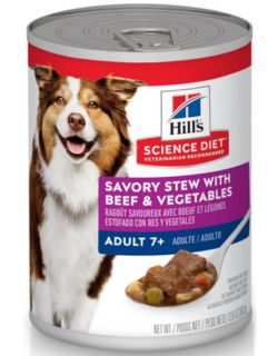 Hill’s Science Diet Senior Wet Dog Food
