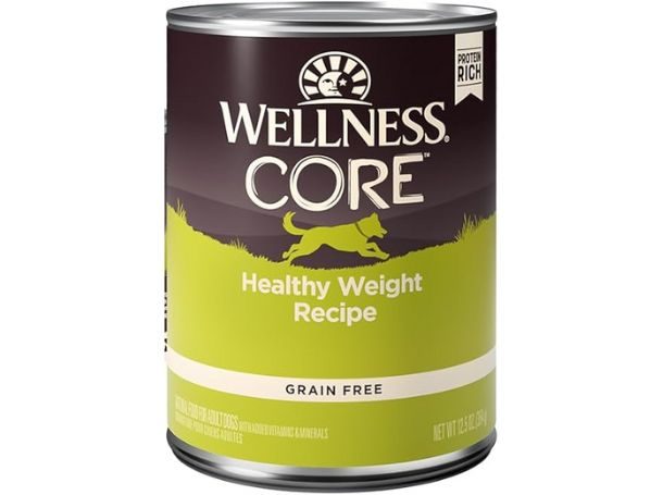 Wellness CORE Natural Wet Grain Free Canned Weight Management Dog Food